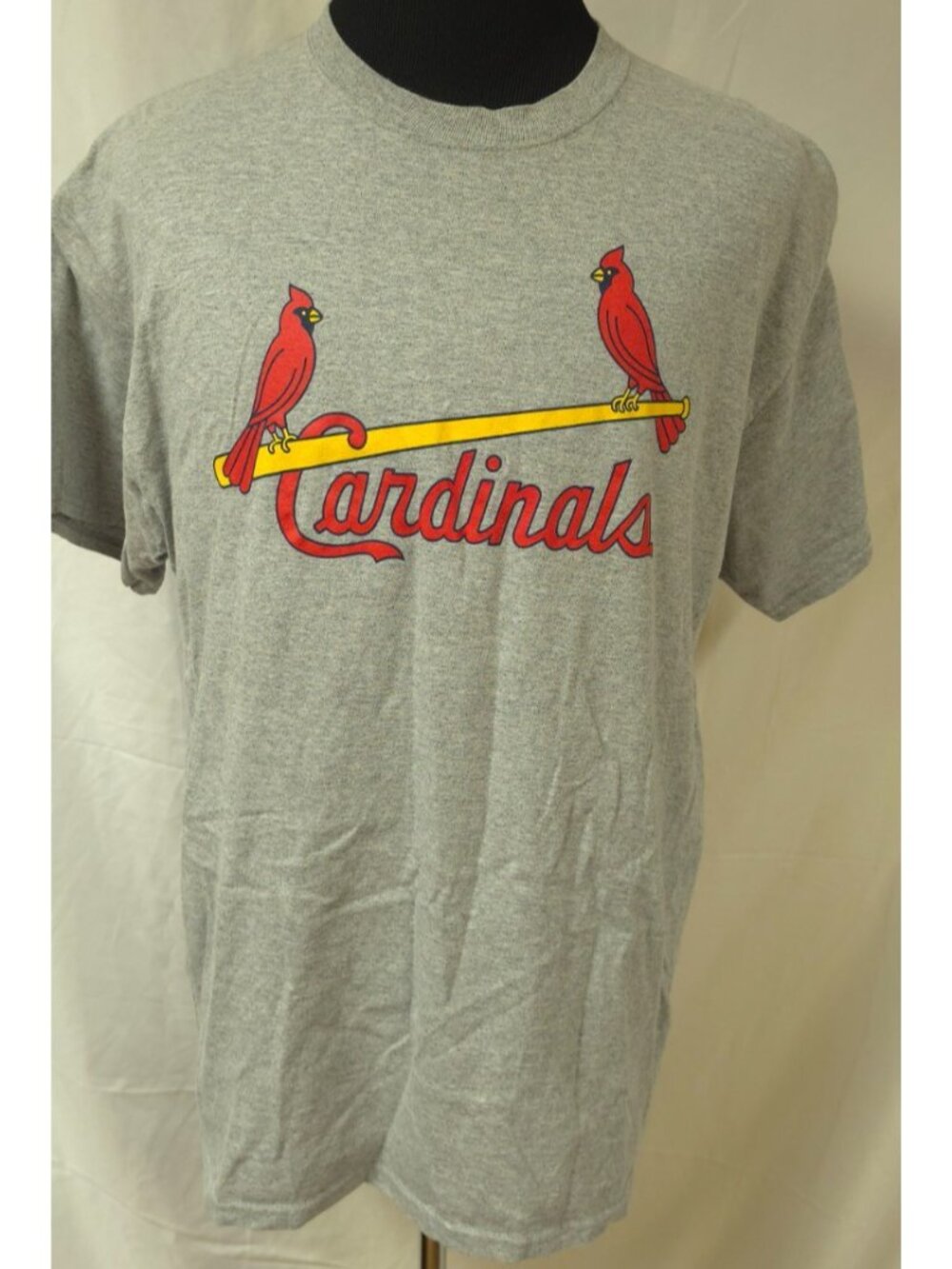 St. Louis Cardinals Lou Brock #20 Gray XL MLB Baseball T-Shirt Port & Company